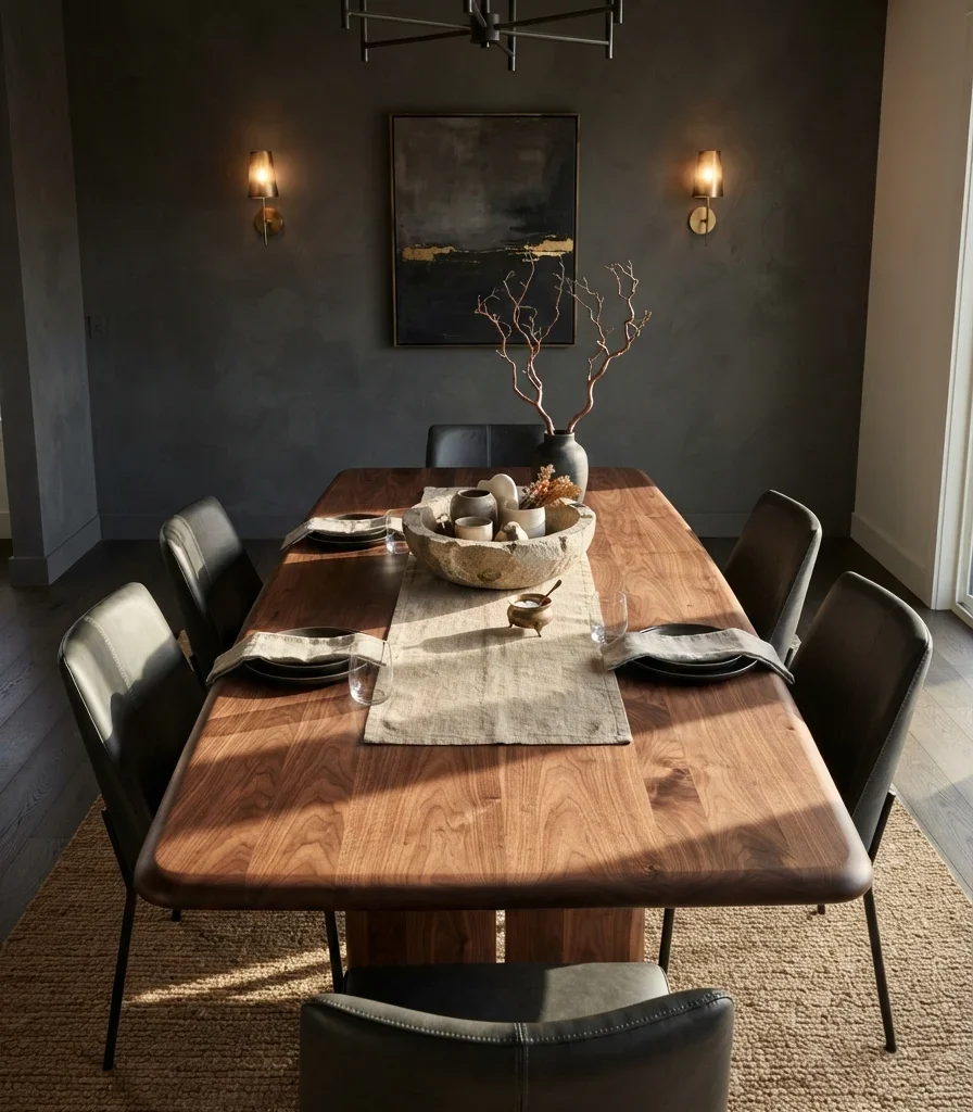 5. Make the Dining Table the Warmest Object in the Room