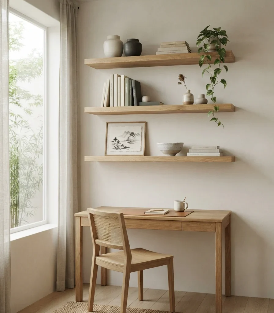 5. Style Shelves With Negative Space