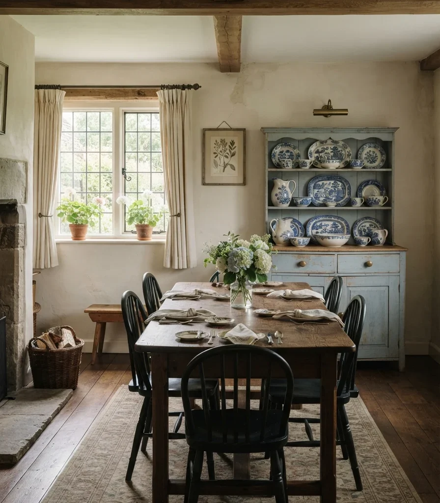 5. Use Faded Blue as a Traditional Accent