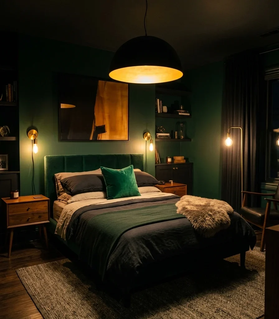 7. Layered Ceiling, Task, and Accent Lighting