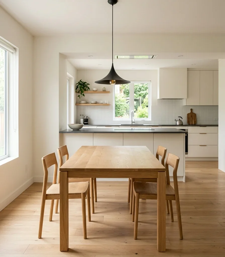 8. Open Sightline Between Dining and Kitchen