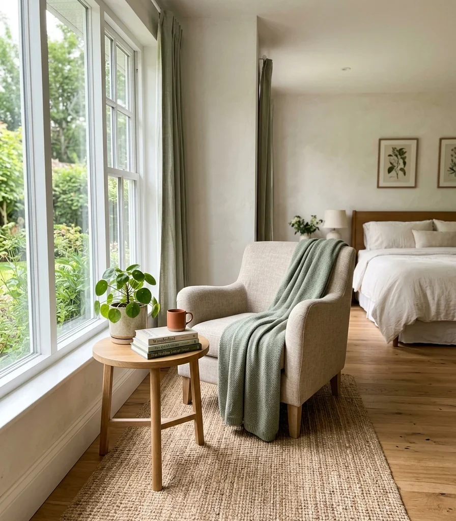 8. Window-Side Reading Nook Zone