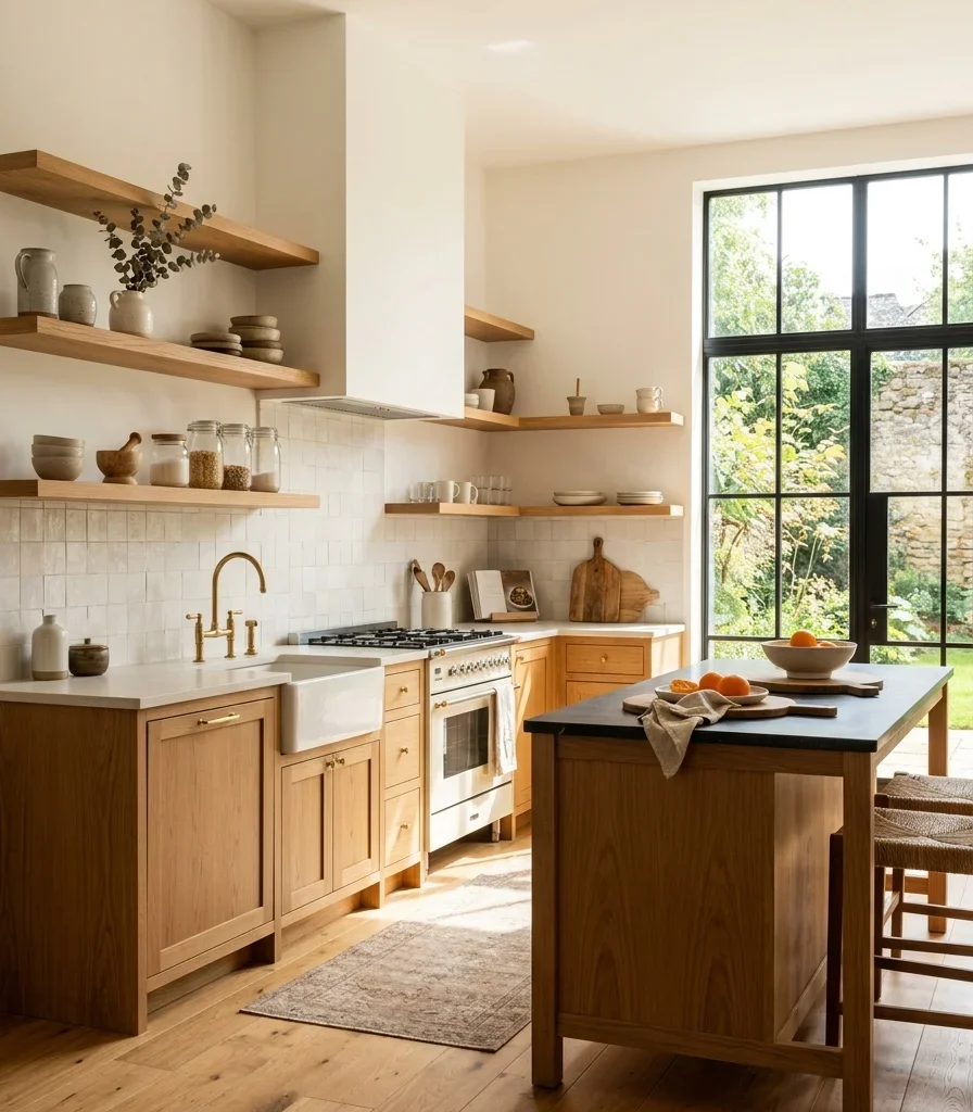 9. Daylight Reaches Deeper Into the Room Without Upper Cabinets