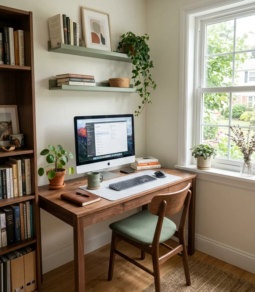 9. Positioning the Desk to Face the Window, Not Away From It