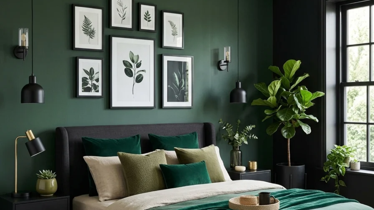 10 Black and Green Bedroom Design Ideas Worth Saving