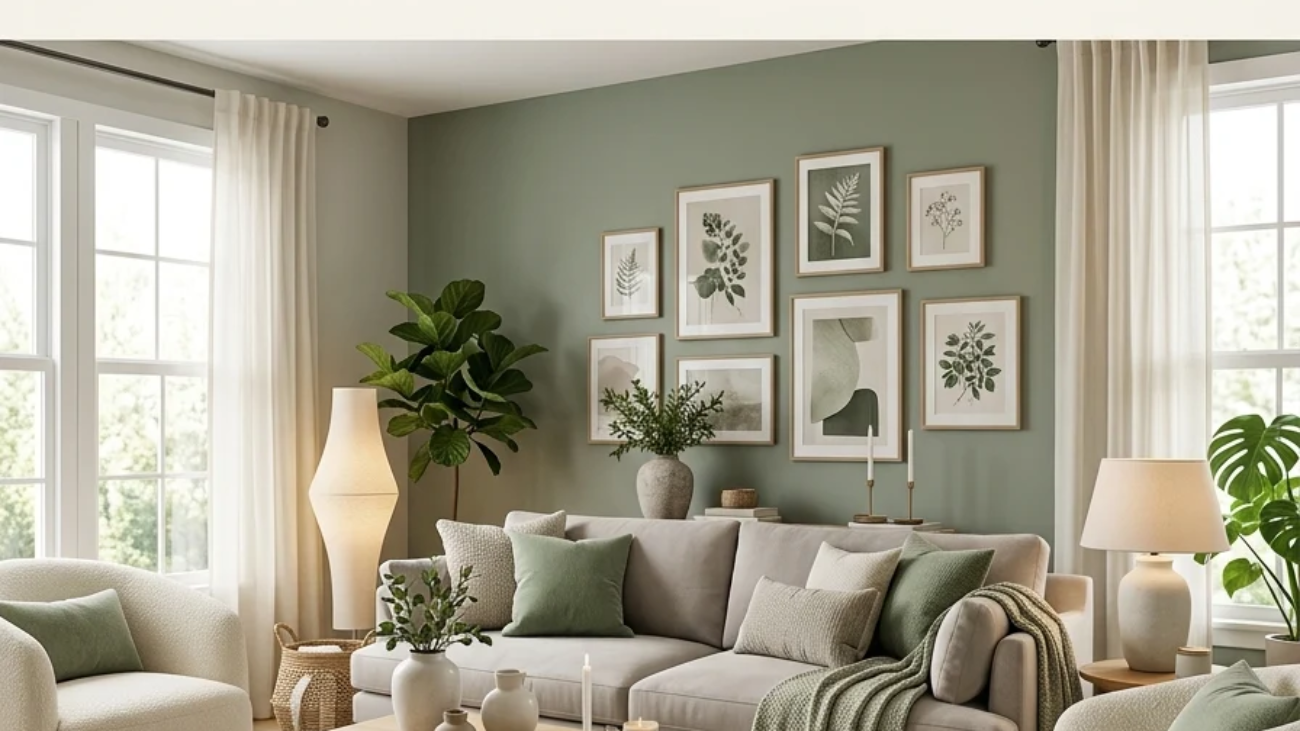 12 Cozy Sage Green Gray Living Room Ideas Worth Saving