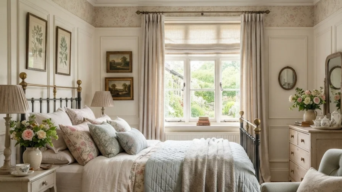 13 English Countryside Bedroom Ideas for a Room That Feels Like a Warm Embrace