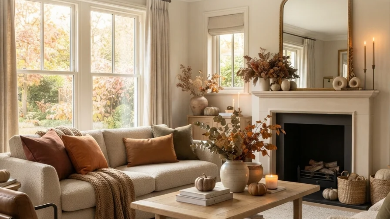 22 Fall Living Room Decor Ideas to Spruce Up Your Home for the Season