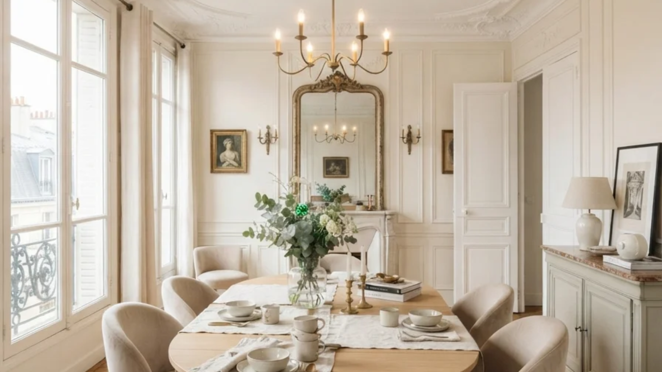 21 French Parisian Dining Room Ideas