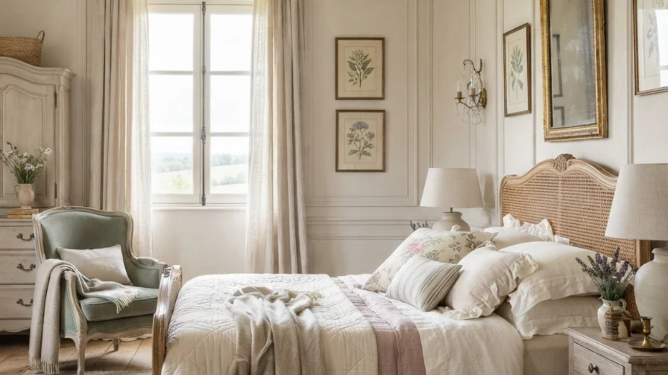 16 Ways to Master the Art of a French Country Bedroom