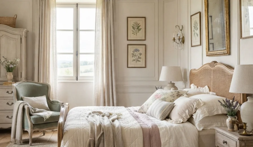 16 Ways to Master the Art of a French Country Bedroom