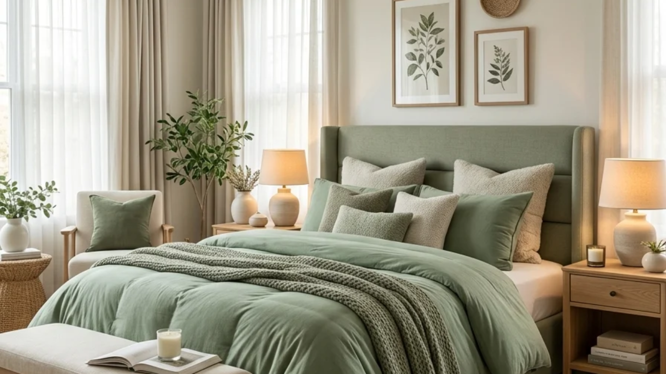 12 Green Comforter Bedroom Ideas for Max Comfort