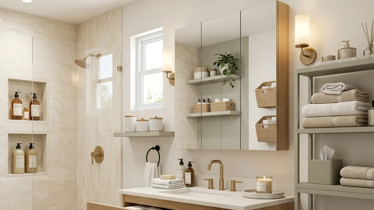15 Creative Guest Bathroom Storage Ideas That Actually Work