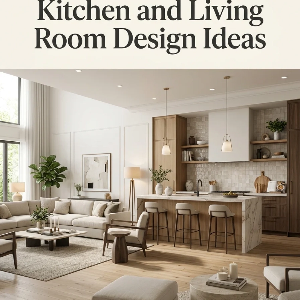 15 Open Concept Kitchen and Living Room Design Ideas
