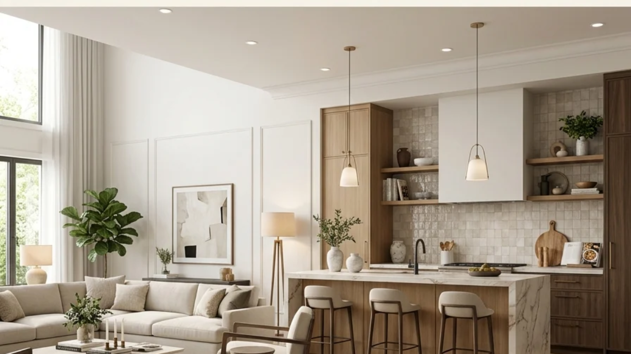 15 Open Concept Kitchen and Living Room Design Ideas