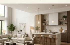 15 Open Concept Kitchen and Living Room Design Ideas
