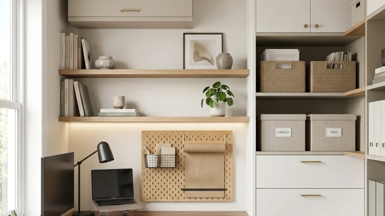 15 Ways to Optimize Home Office Storage Space