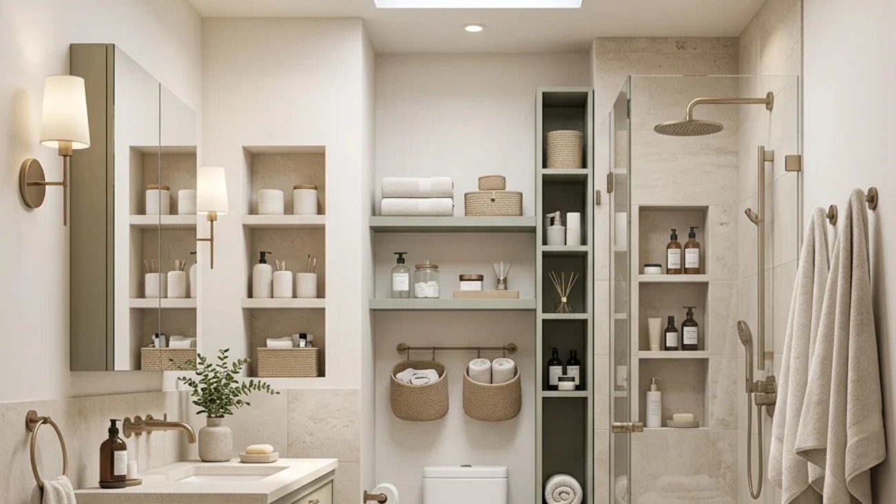 15 Small Bathroom Storage Ideas