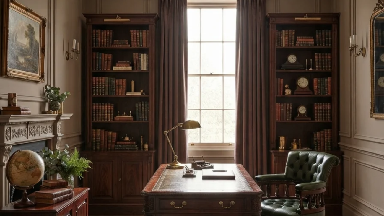 12 Victorian Style Home Office Ideas