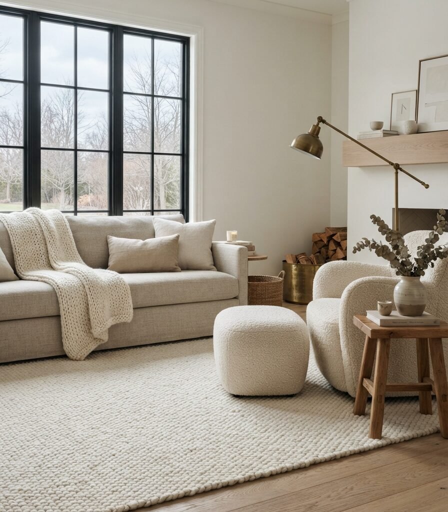 1. Sherwin-Williams Alabaster SW 7008 for a Warm Winter White