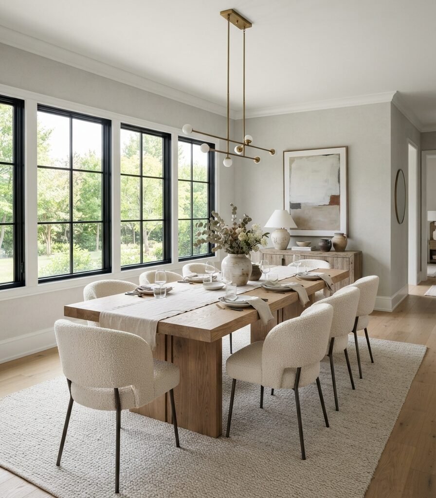 11. Requisite Gray SW 7023 with White Oak